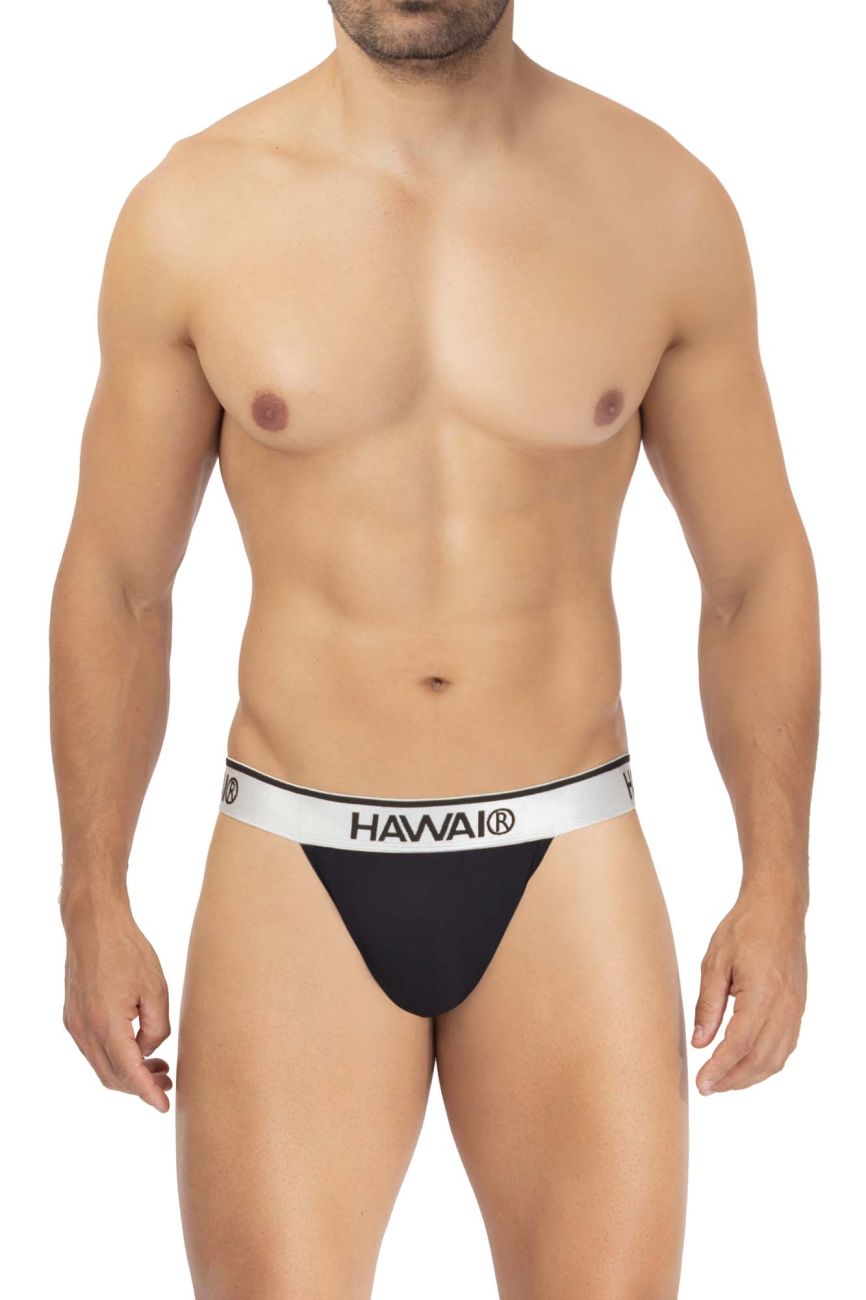 HAWAI 42338 Microfiber Thongs Black