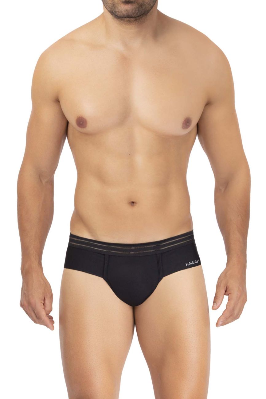 HAWAI 42339 Microfiber Thongs Black