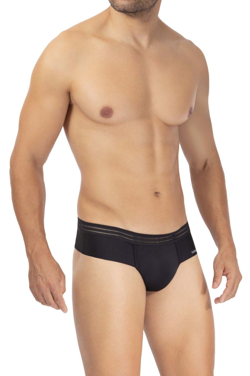 HAWAI 42339 Microfiber Thongs Black