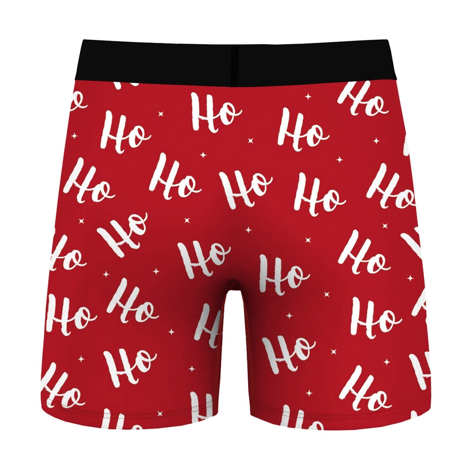 Ho Ho Ho Men's Christmas Boxer Brief Underwear