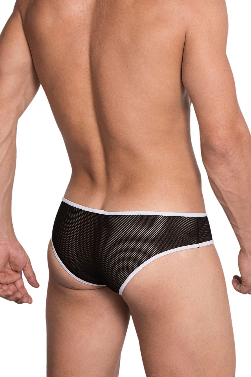 Hidden 955 Mesh Briefs Black/White