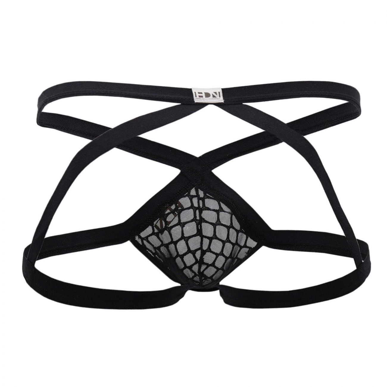 Hidden 963 Mesh Jockstrap Black