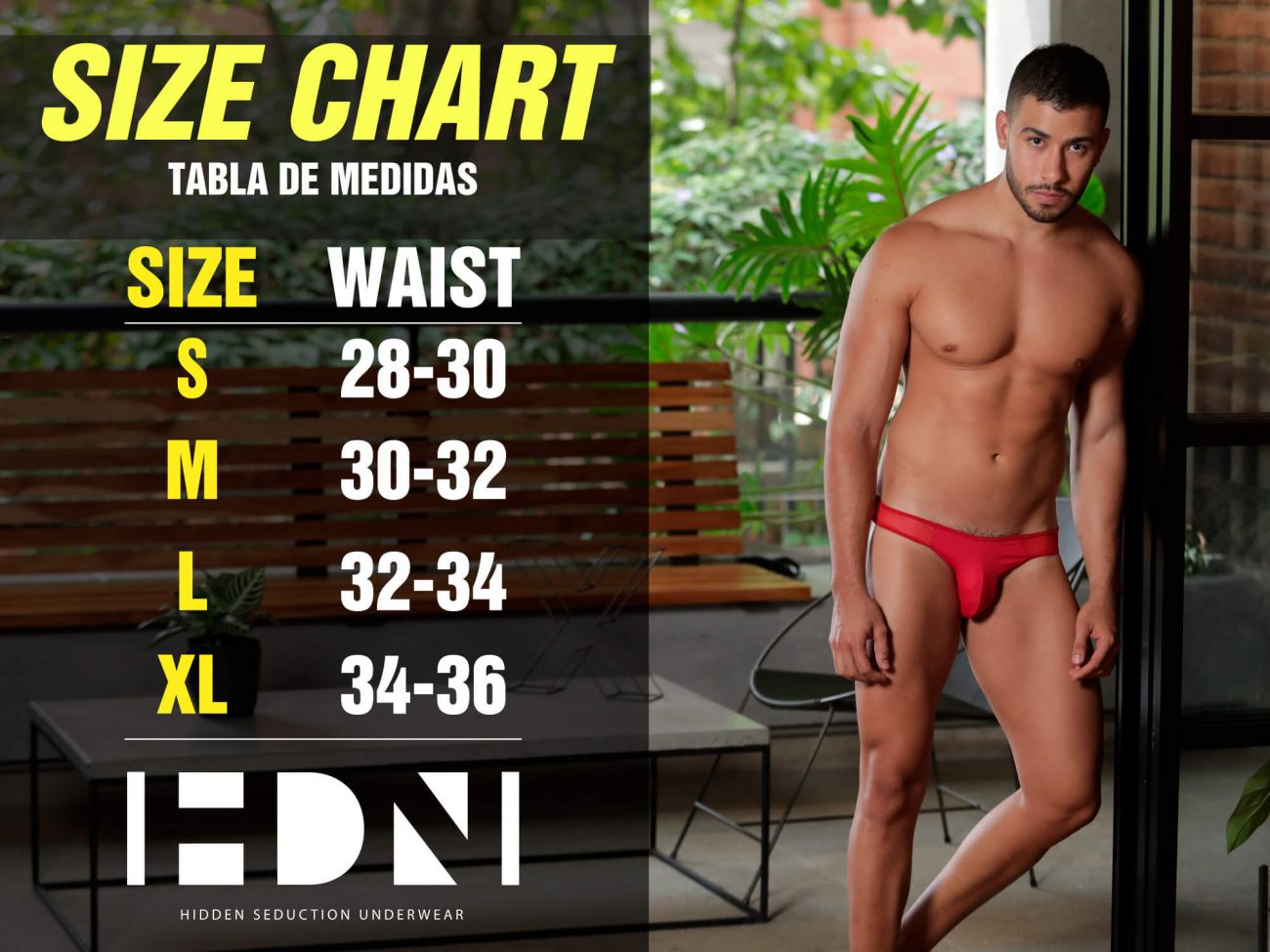 Hidden 958 Open Side Briefs White