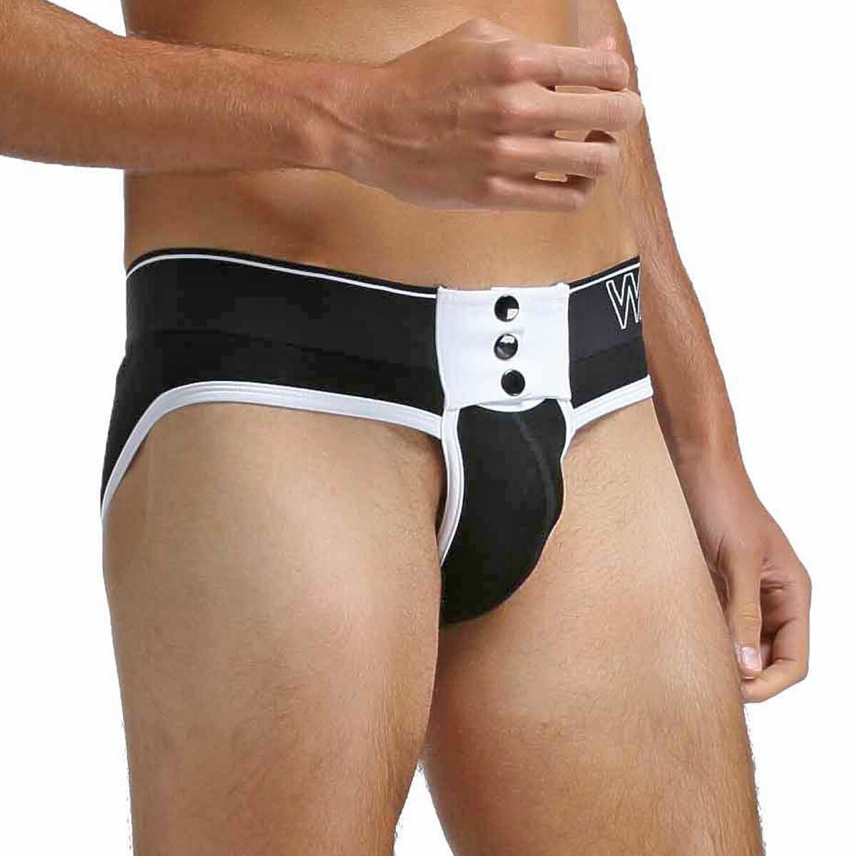 SALE - Mens Formal Black Tie Briefs