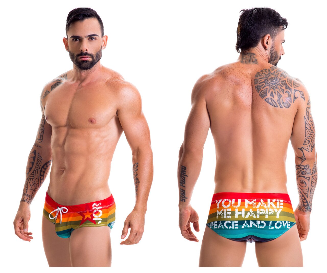 SALE - Pride Swim Briefs Color Multi-colored