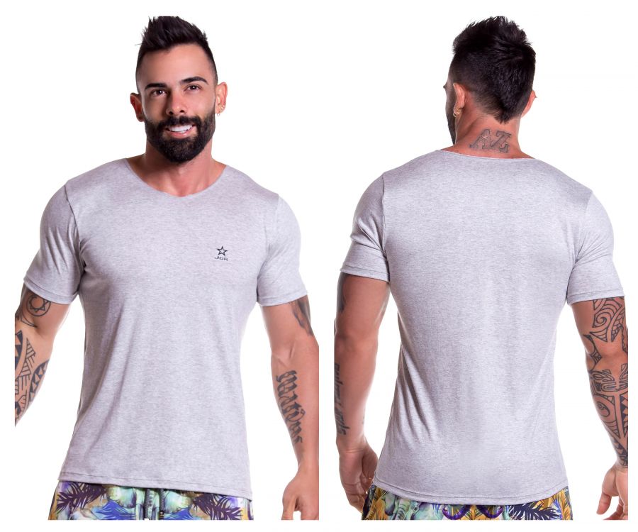 JOR 0803 Bassic T-Shirt Gray