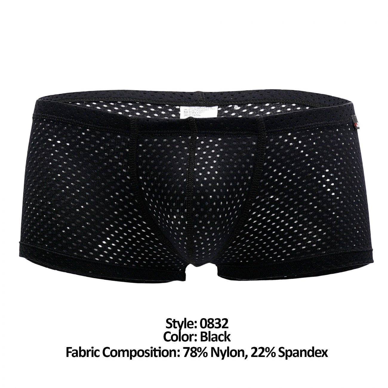 JOR 0832 Gipsy Boxer Briefs Black