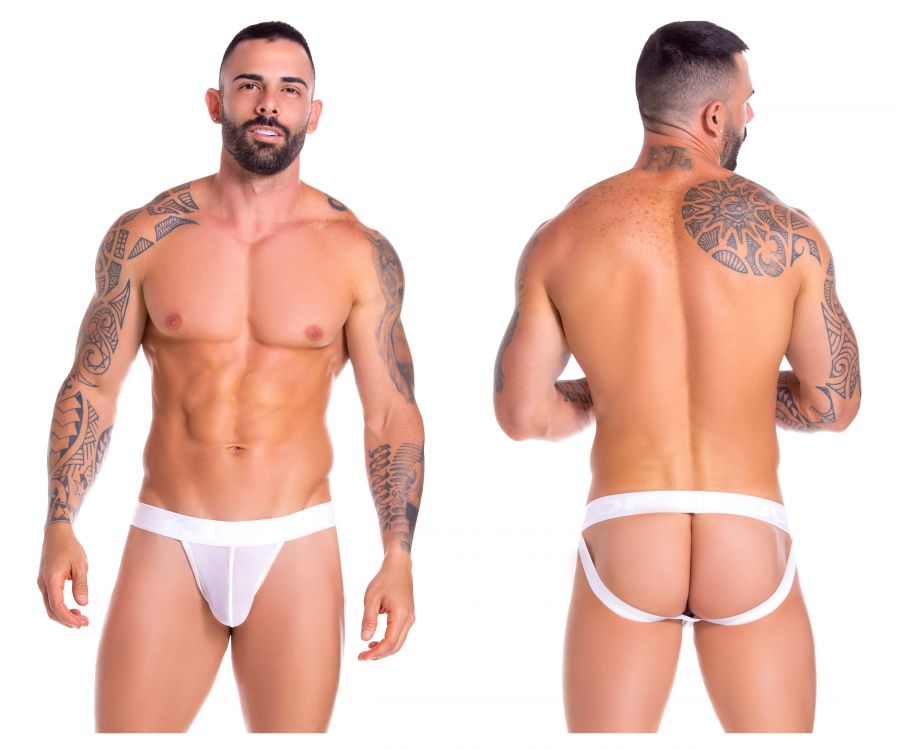 JOR 0885 Mesh Jockstrap White