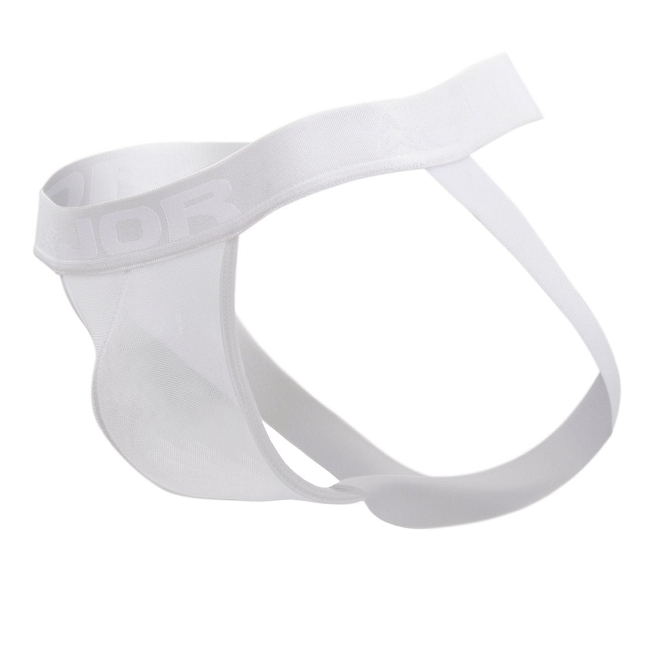 JOR 0885 Mesh Jockstrap White