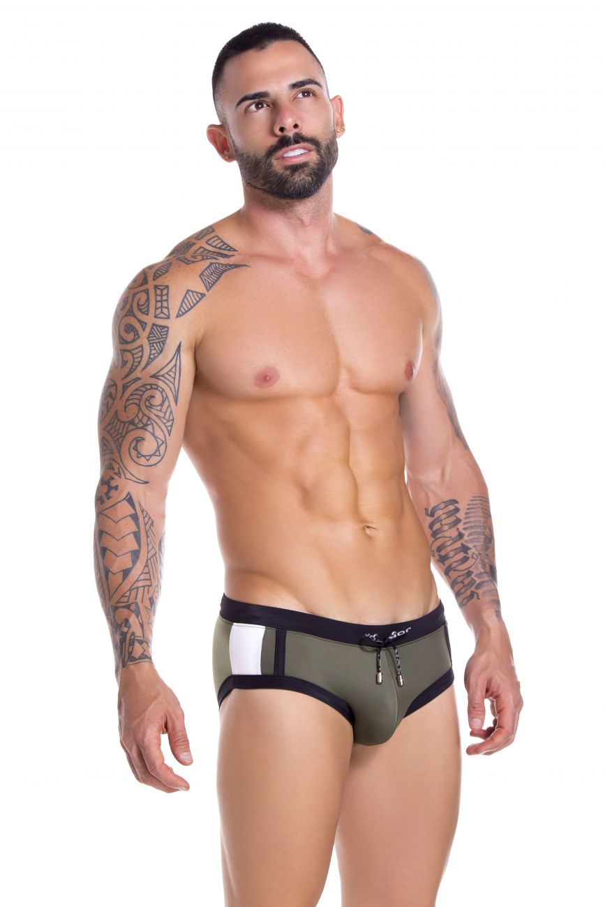 JOR 0891 Tokio Swim Briefs Green