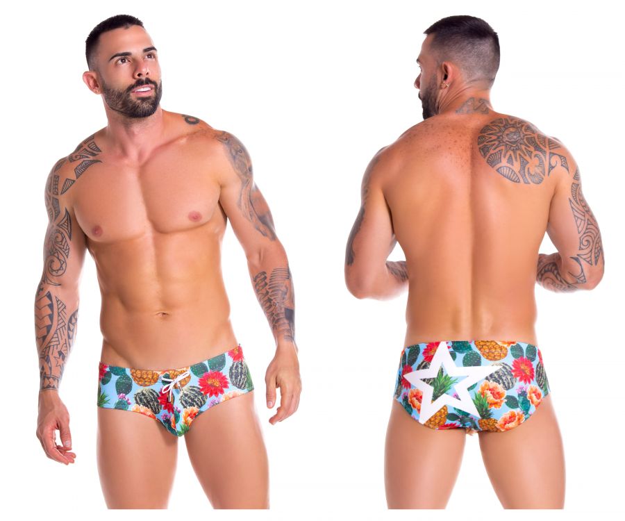 JOR 0894 Cactus Swim Briefs Printed