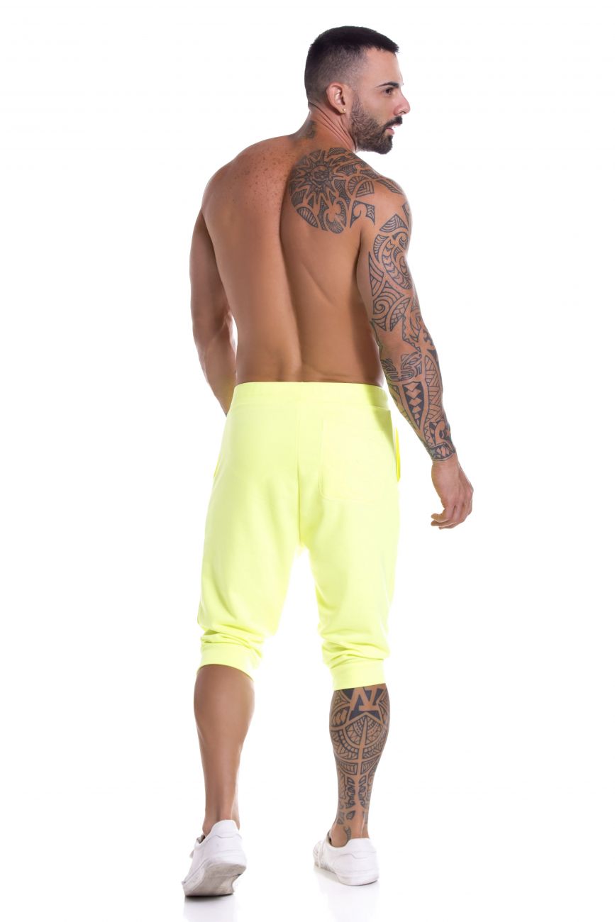 JOR 0931 Neon Athletic Pants Yellow