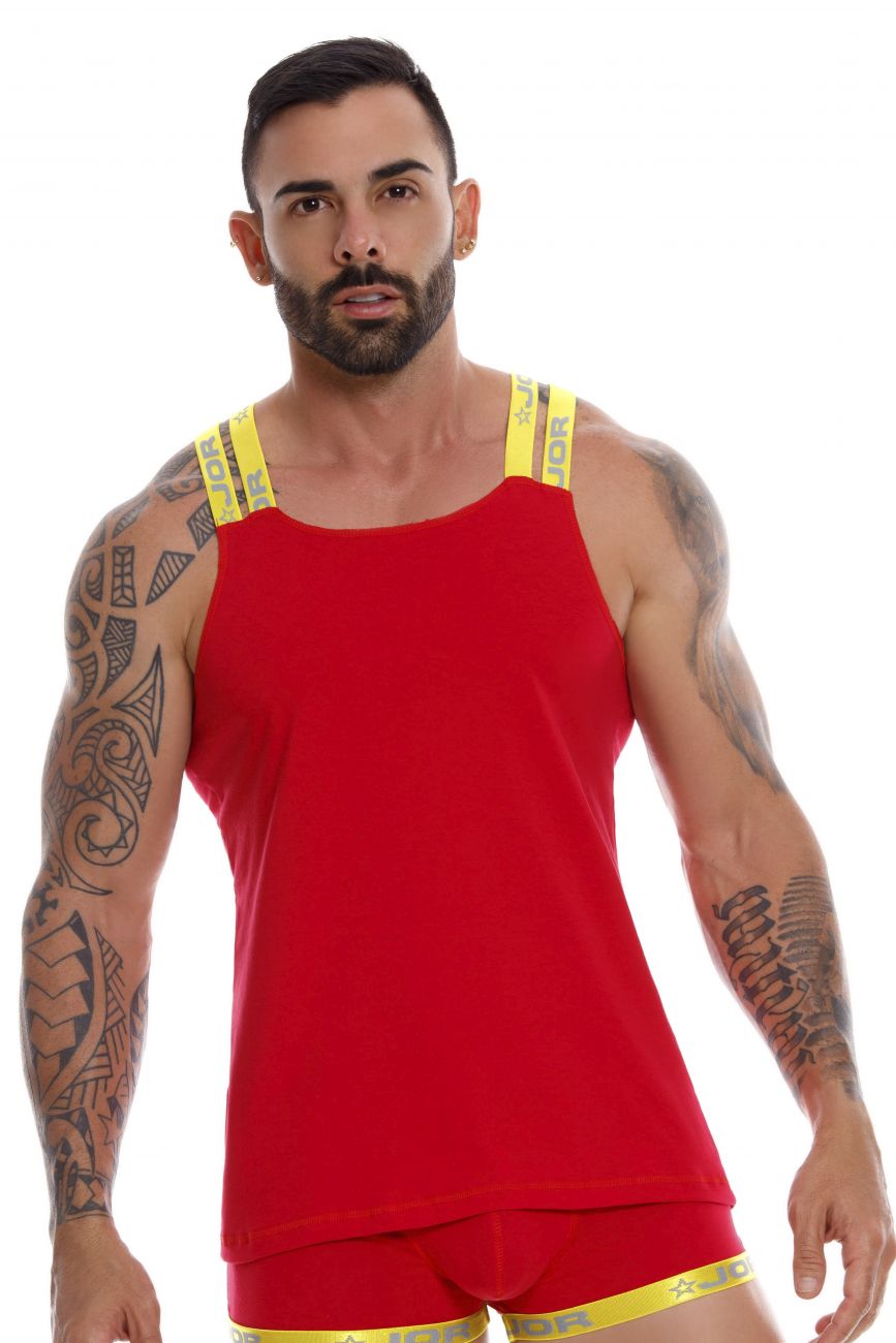 JOR 0943 Power Tank Top Red
