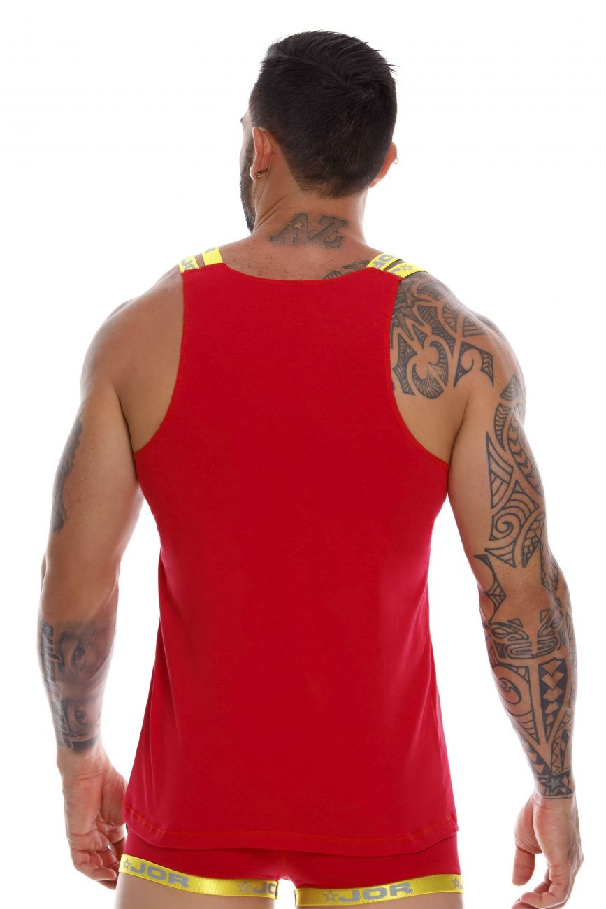 JOR 0943 Power Tank Top Red