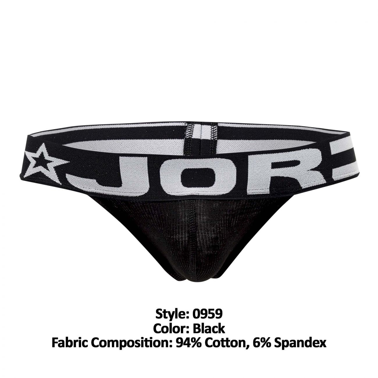 JOR 0959 Arizona Thongs Black