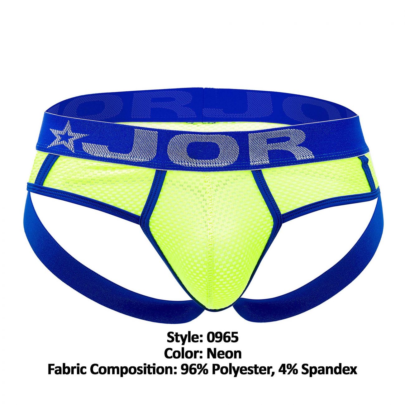 JOR 0965 Tokio Bikini Jockstrap Neon