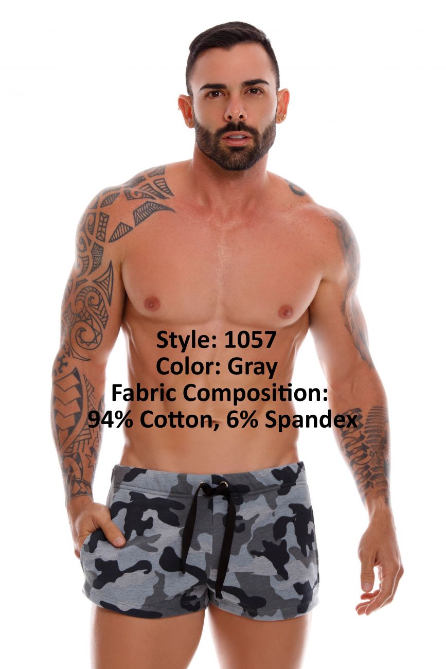 JOR 1057 Adventure Athletic Shorts Gray