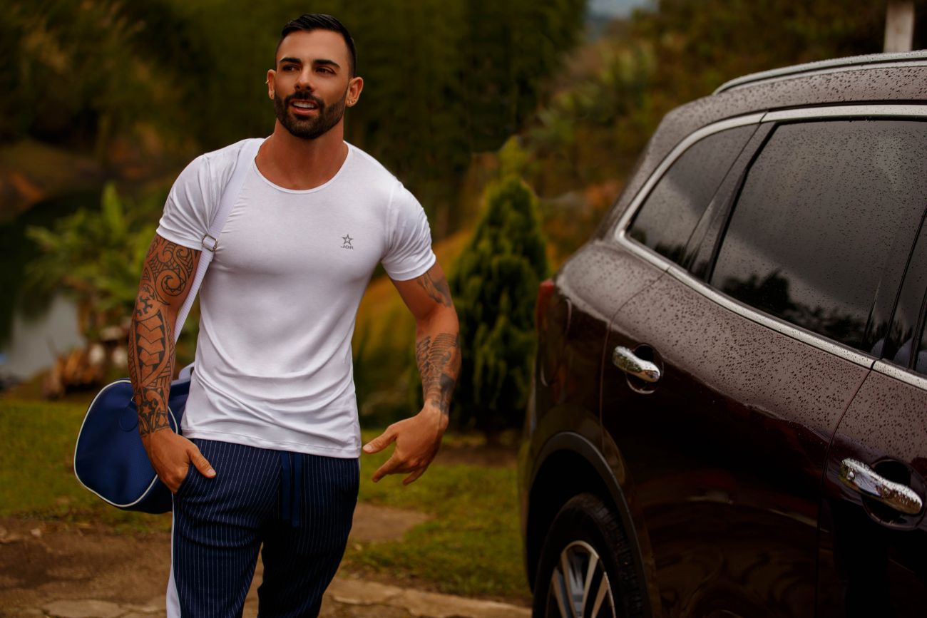 JOR 1069 Cross Tank Top
