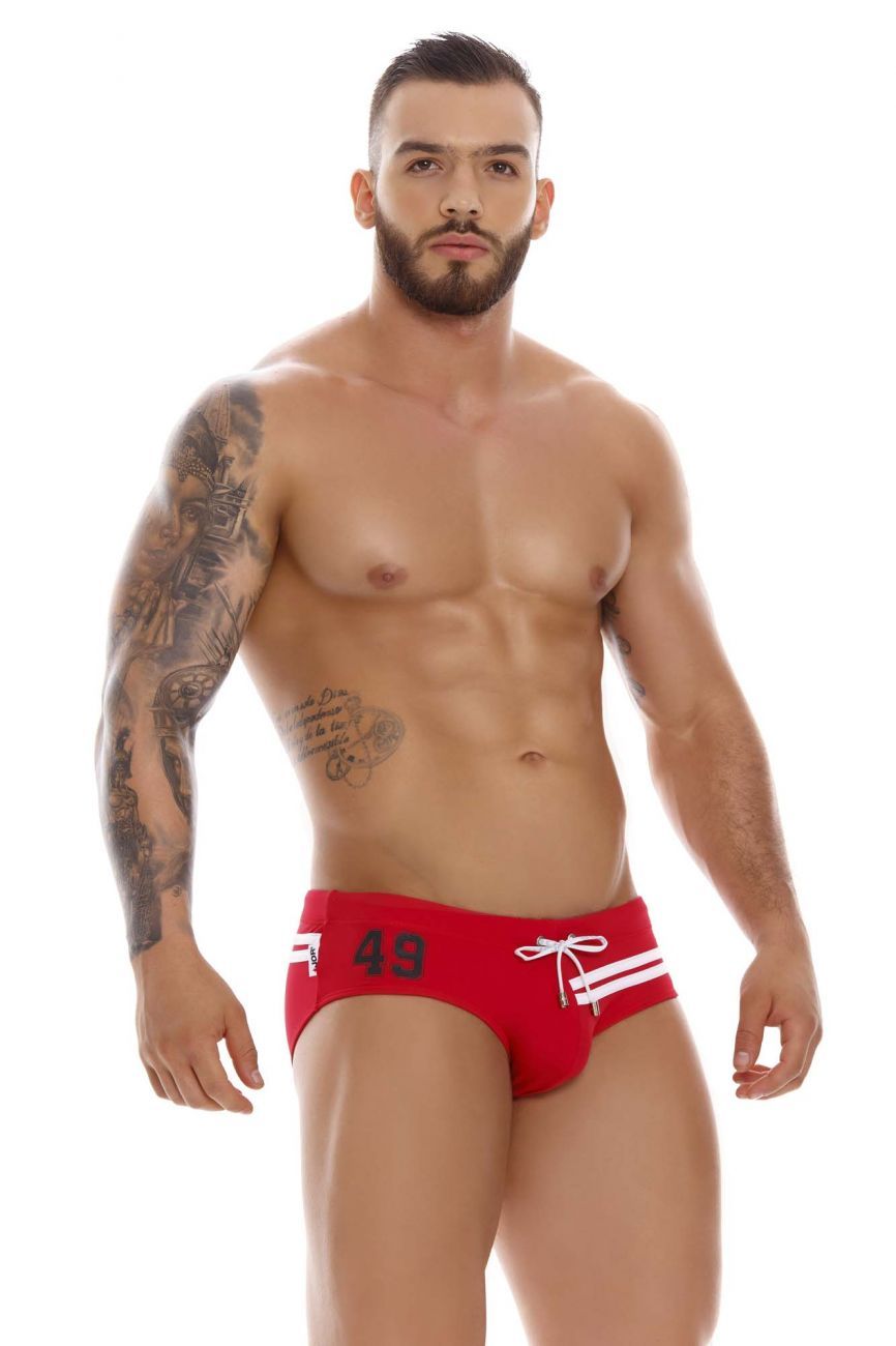JOR 1269 Rangers Swim Briefs Red