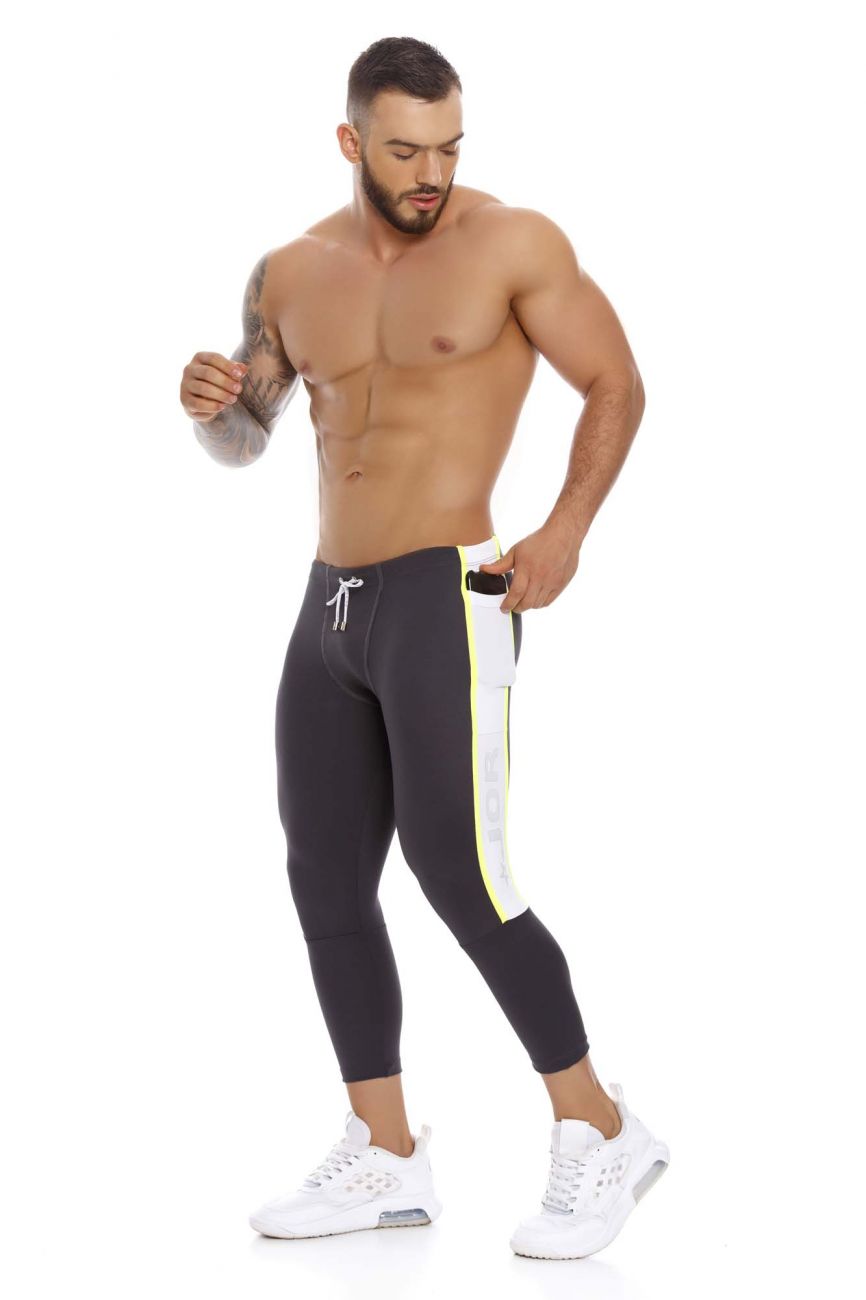 JOR 1294  Biker Athletic Pants Gray
