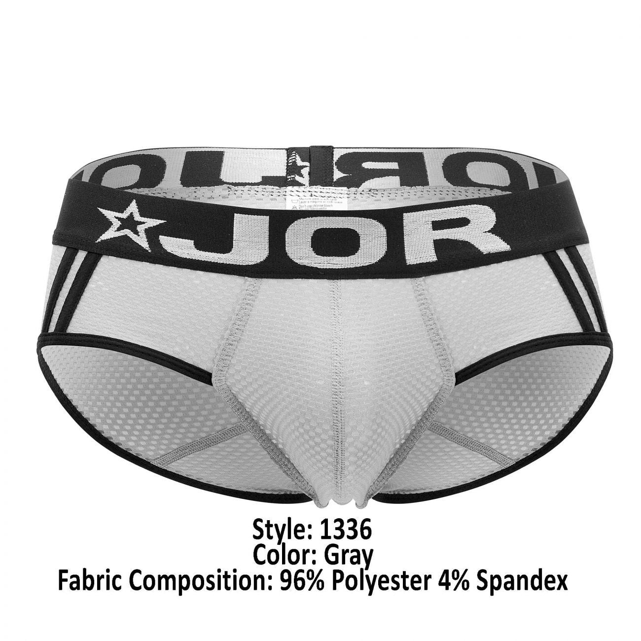 JOR 1336 Rocket Briefs Gray