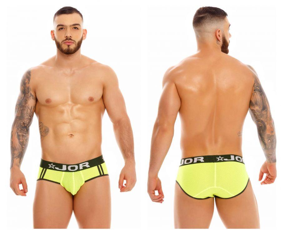 JOR 1336 Rocket Briefs Neon Green