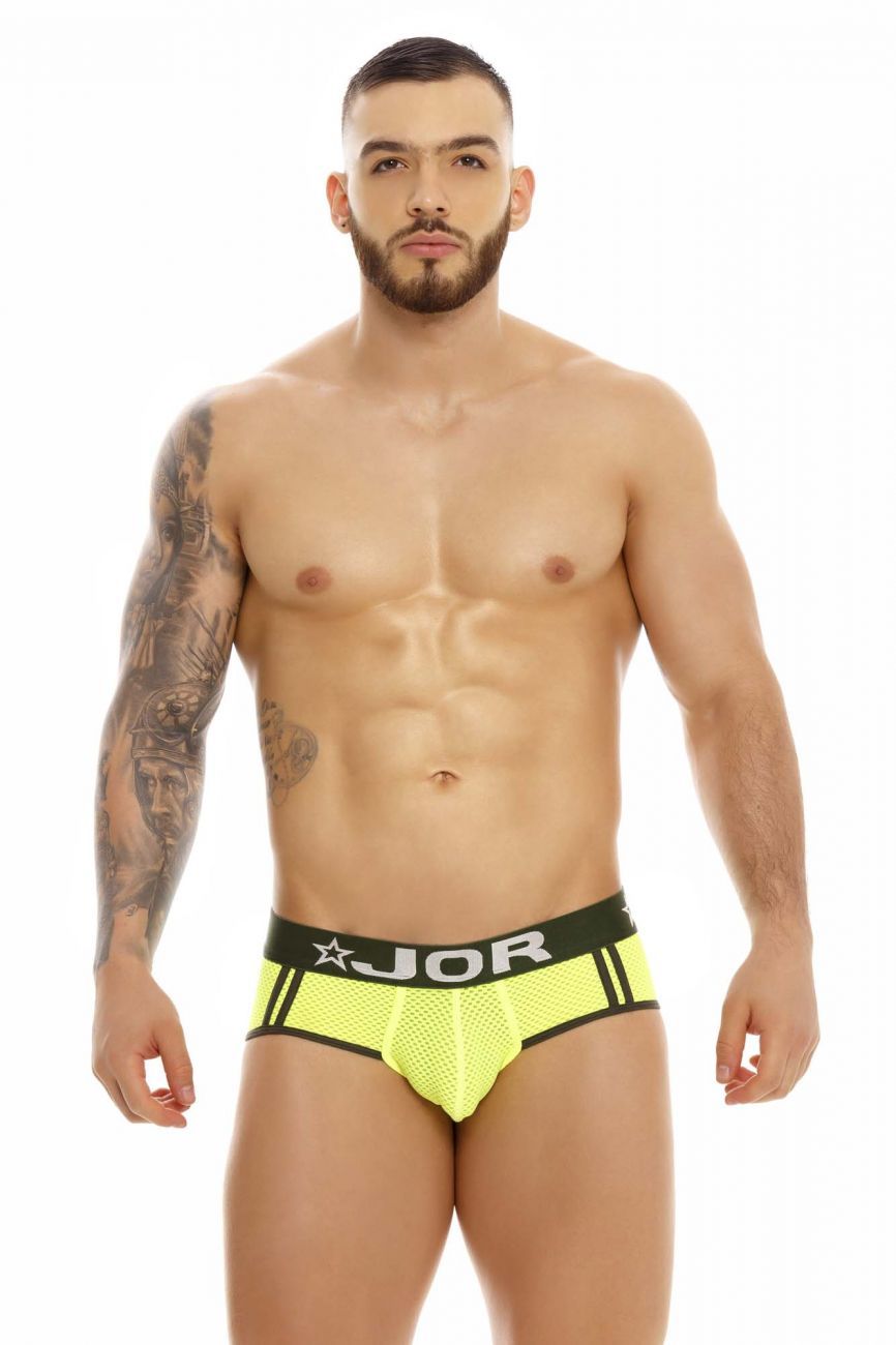 JOR 1336 Rocket Briefs Neon Green