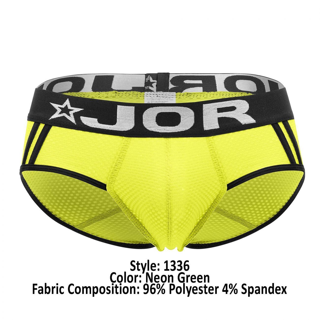 JOR 1336 Rocket Briefs Neon Green