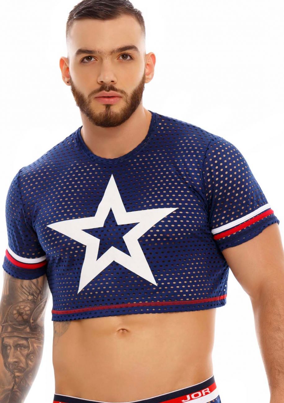 JOR 1356 Squba Crop Top Blue