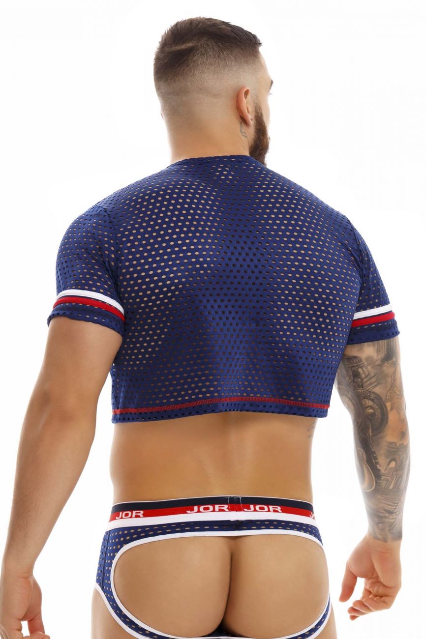 JOR 1356 Squba Crop Top Blue