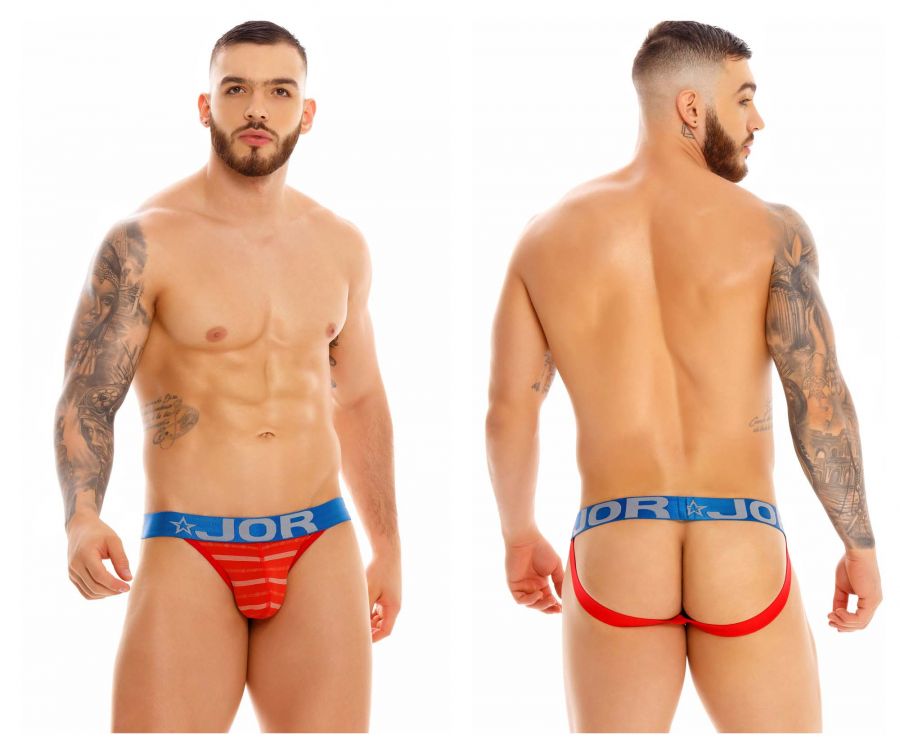 JOR 1367 Texas Jockstrap Red