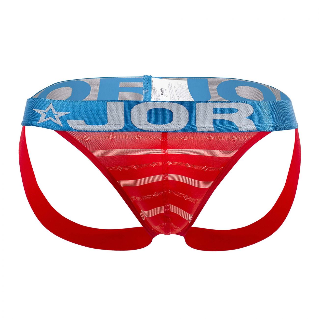 JOR 1367 Texas Jockstrap Red