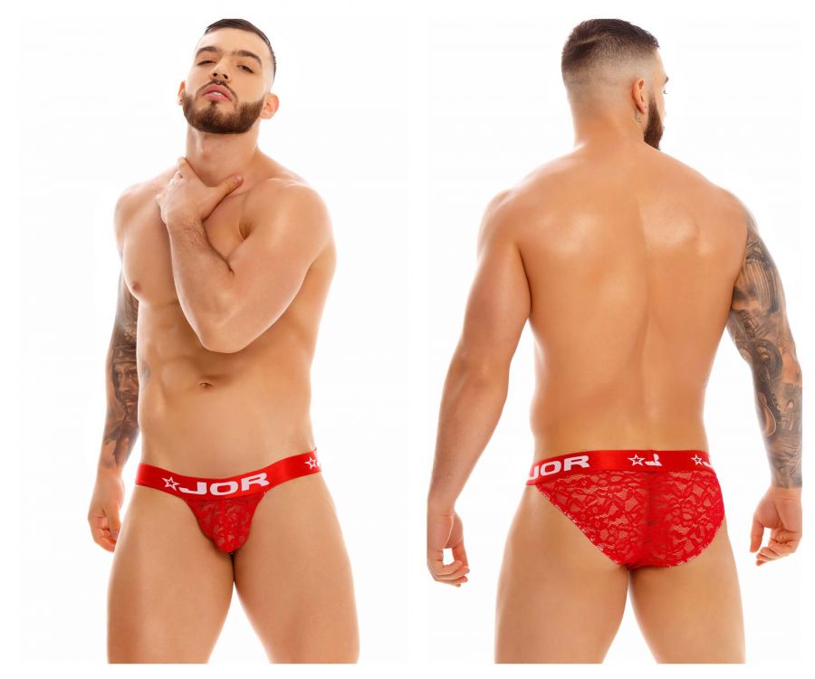 JOR 1380 Romance Lace Bikini Red