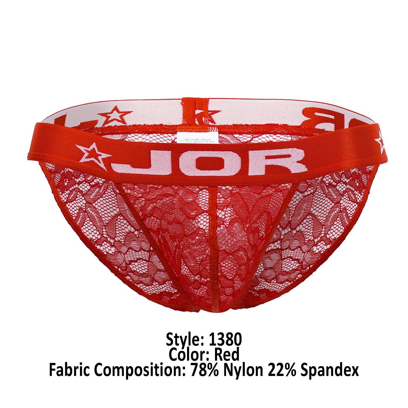 JOR 1380 Romance Lace Bikini Red