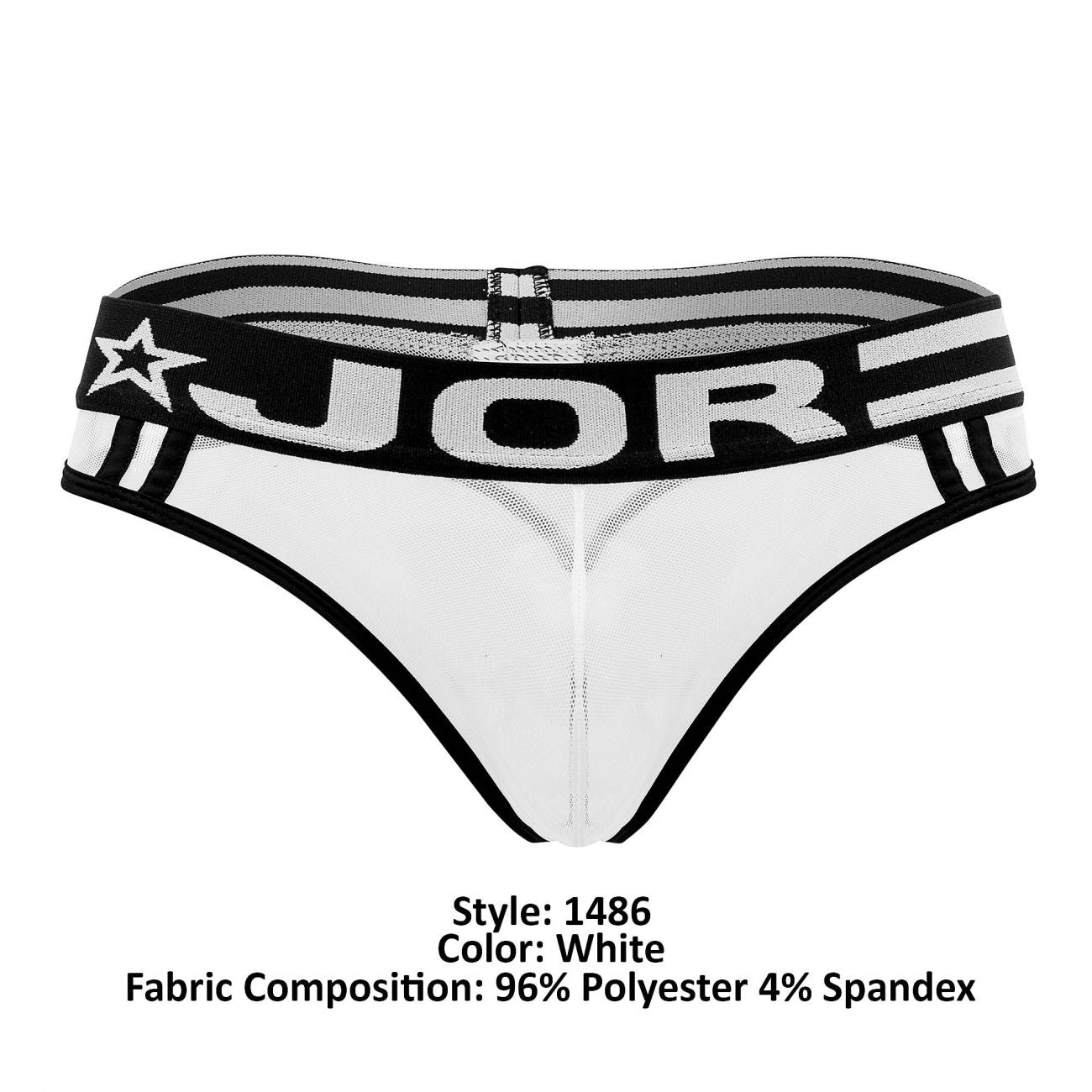 JOR 1486 Pistons G-String White