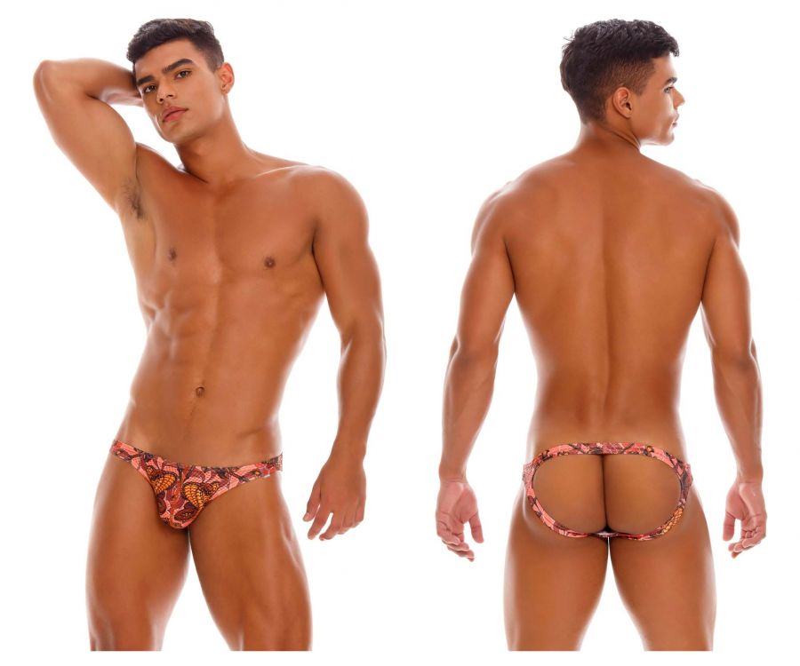 JOR 1521 Warrior Jockstrap Coral Printed