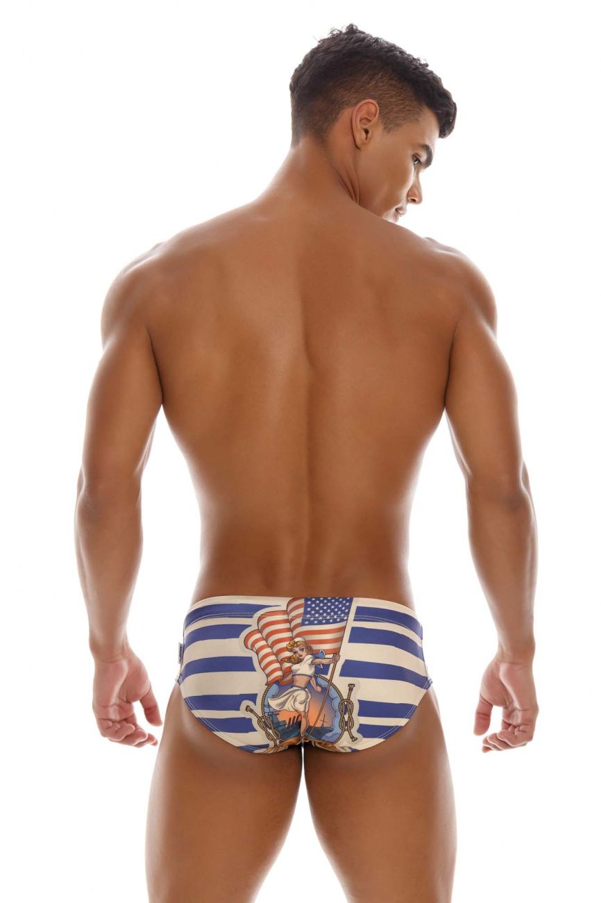 JOR 1563 Oceanic Swim Briefs Printed