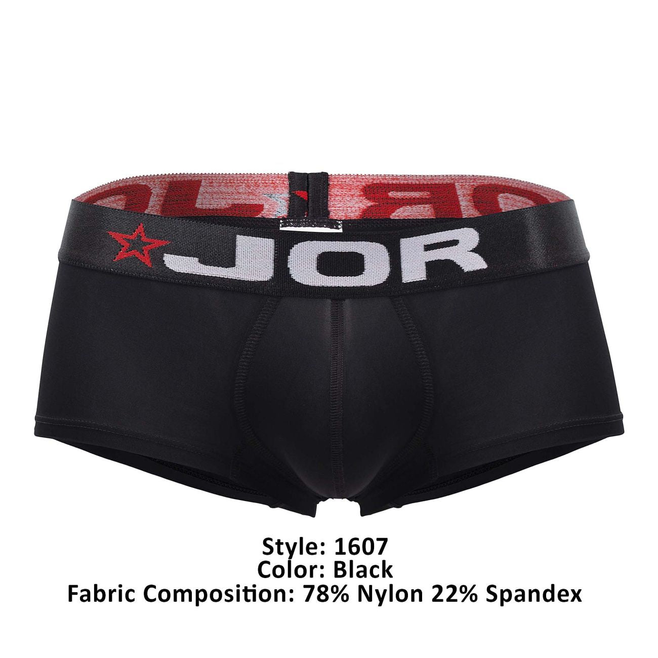 JOR 1607 Classic Trunks Black