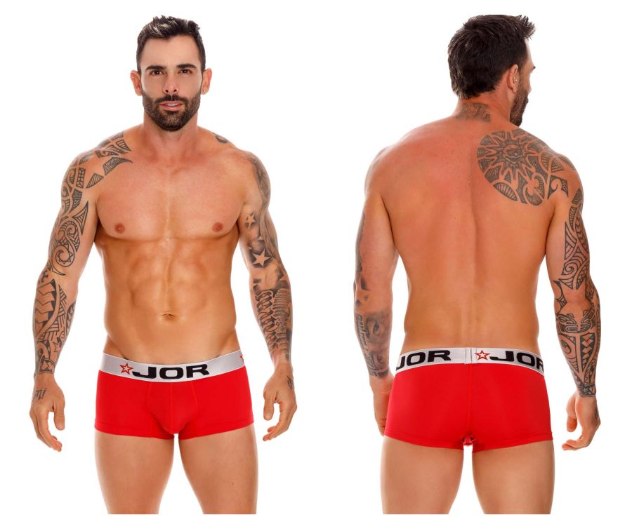 JOR 1607 Classic Trunks Red