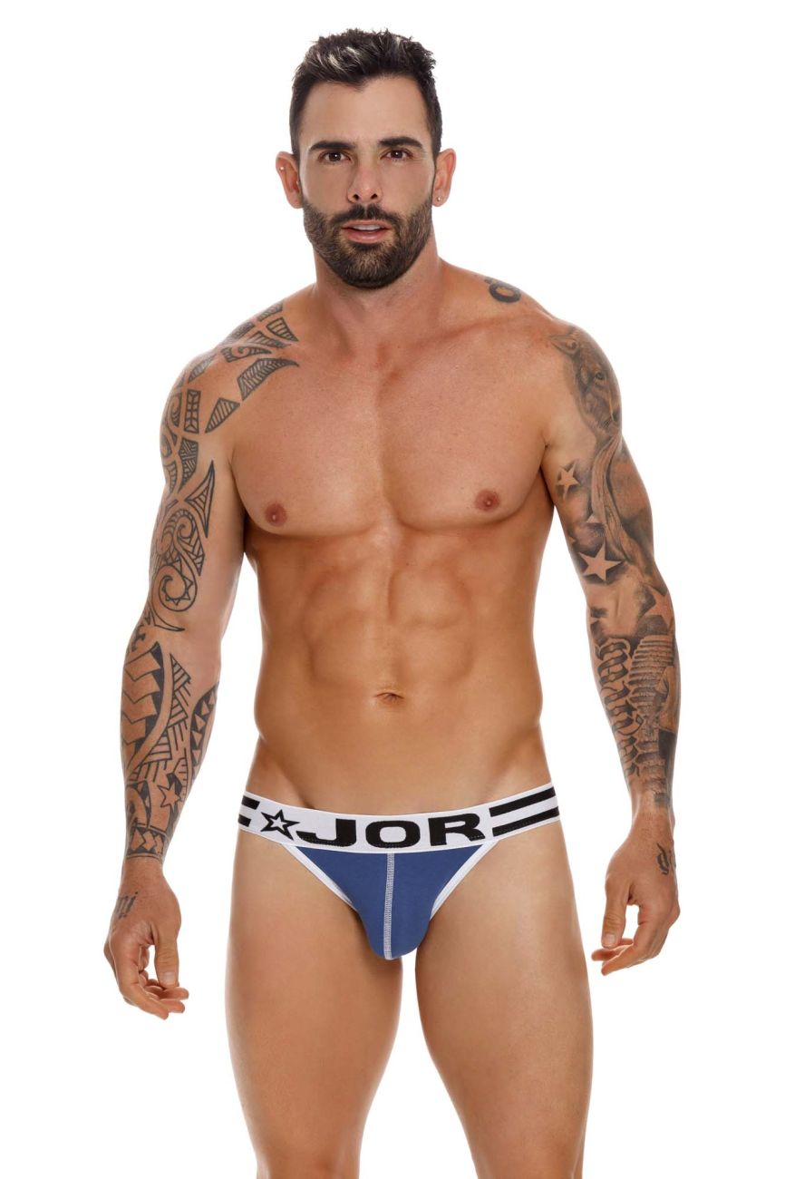 JOR 1615 Varsity Thongs Blue