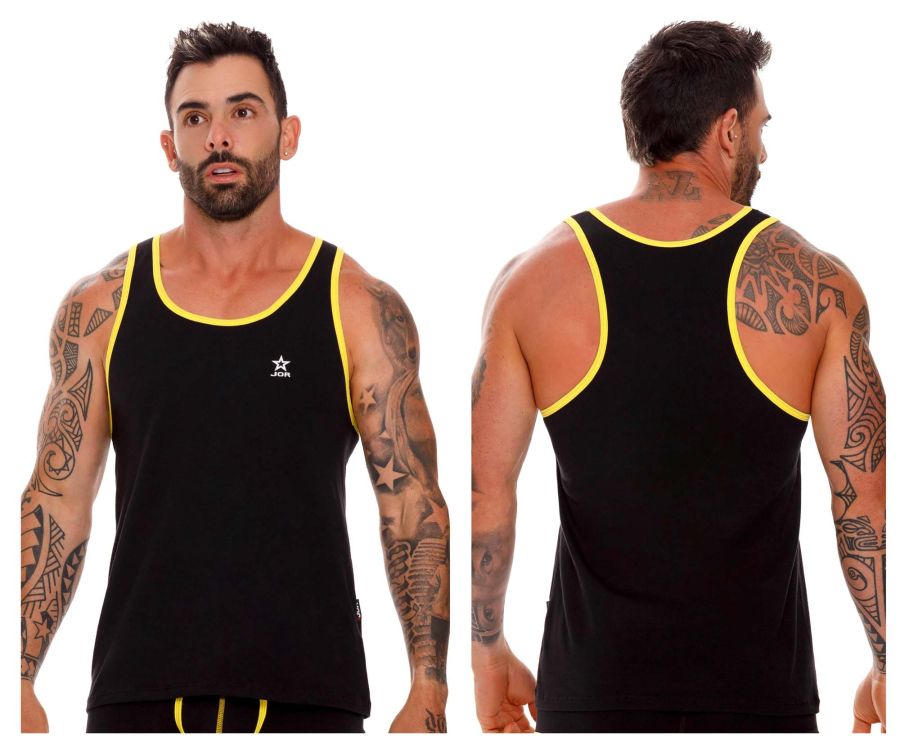 JOR 1616 Varsity Tank Top Black