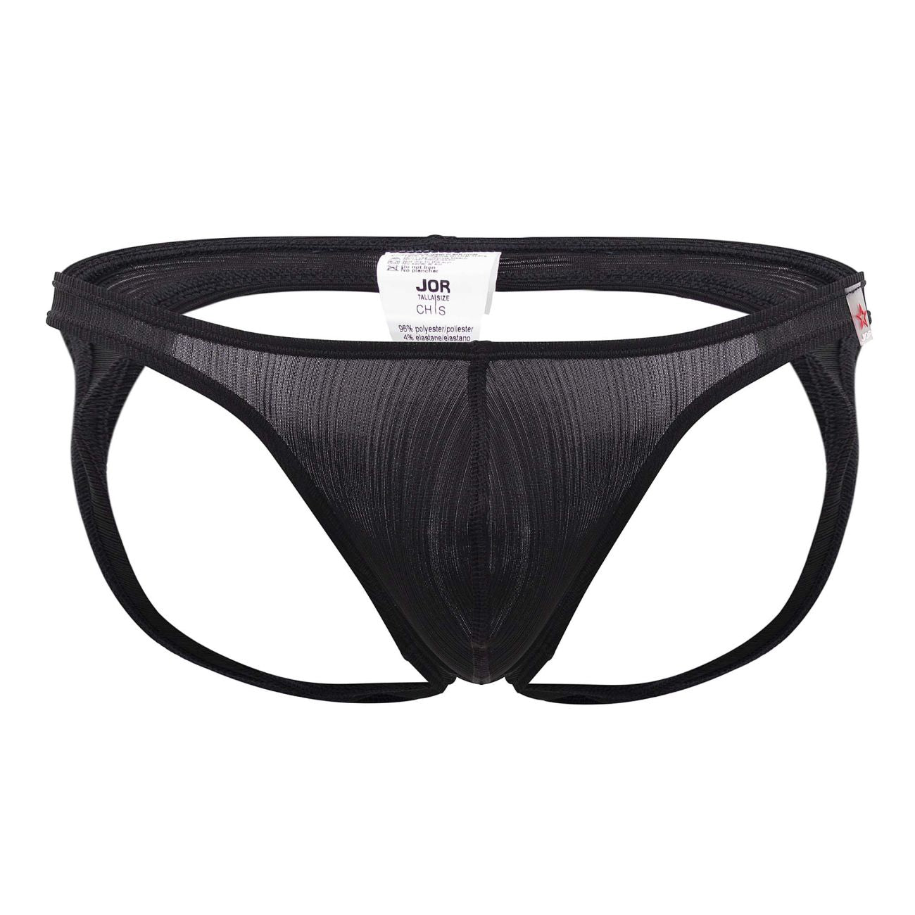 JOR 1632 Montecarlo Jockstrap Black