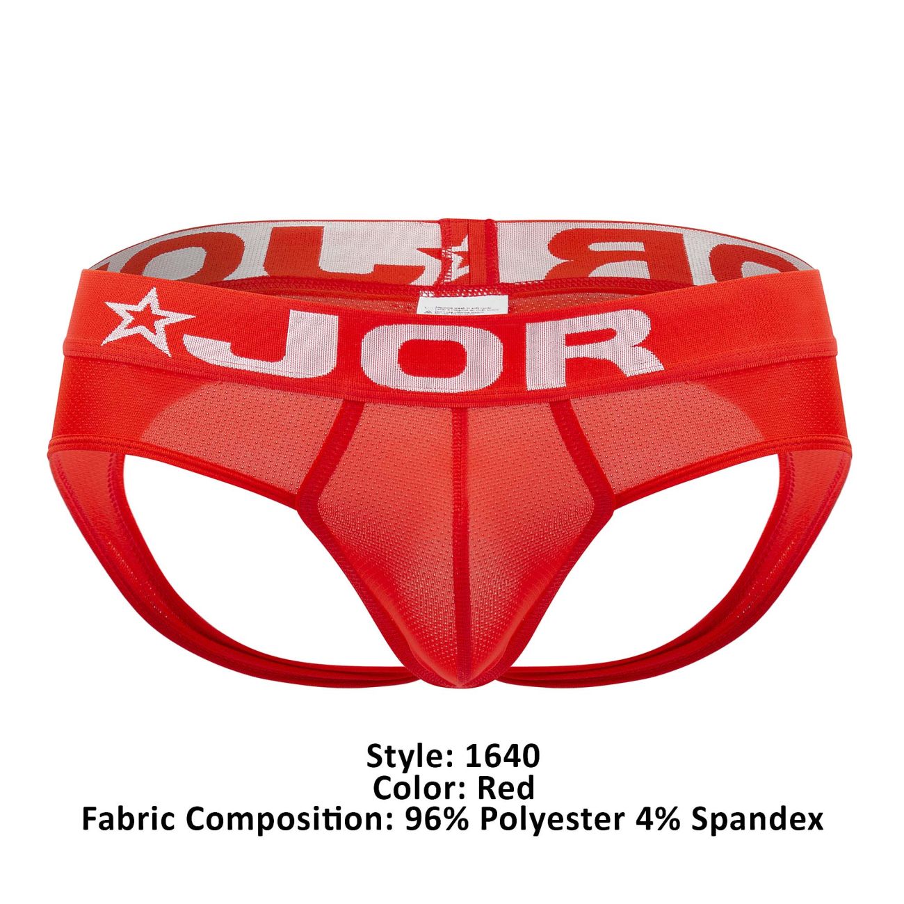 JOR 1640 Galo Jockstrap Red