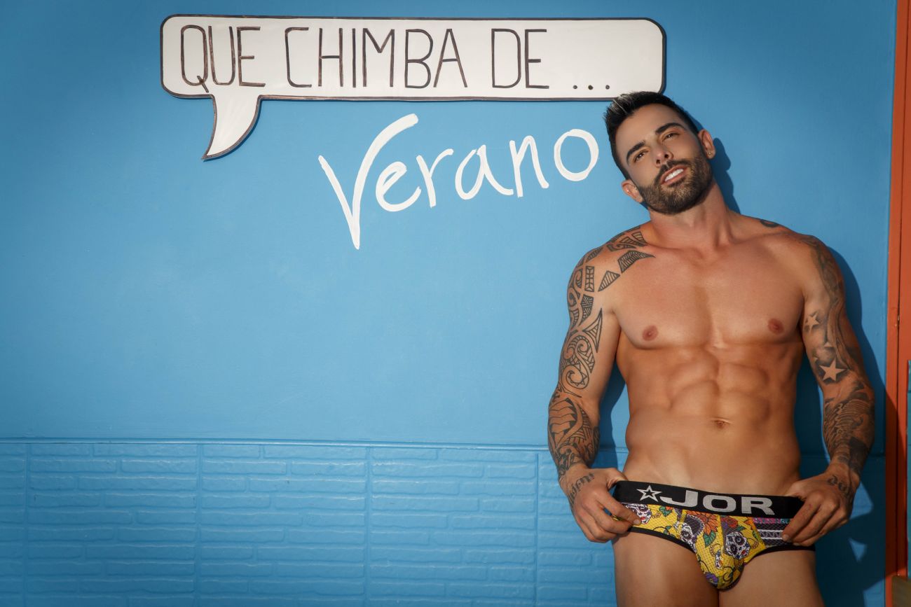 JOR 1649 Guadalupe Briefs Day of the Dead Printed