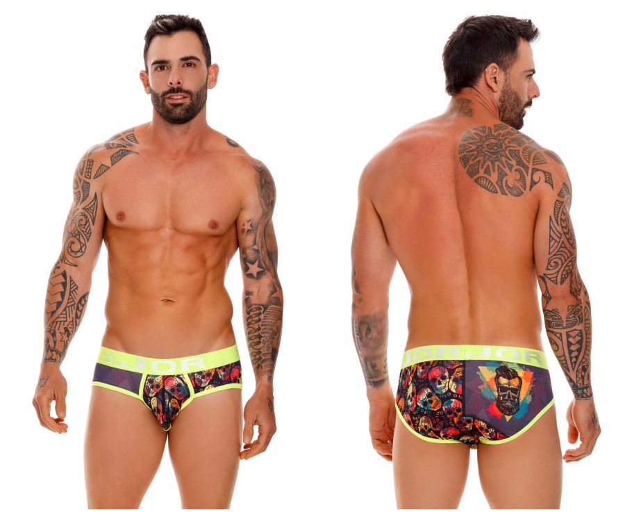 JOR 1654 Rivera Bikini Skulls Printed