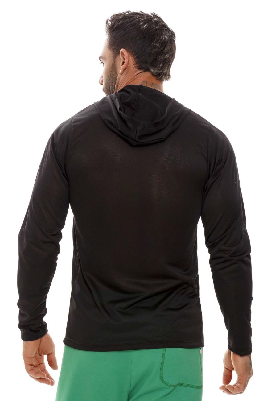 JOR 1698 Cross Hoodie Black