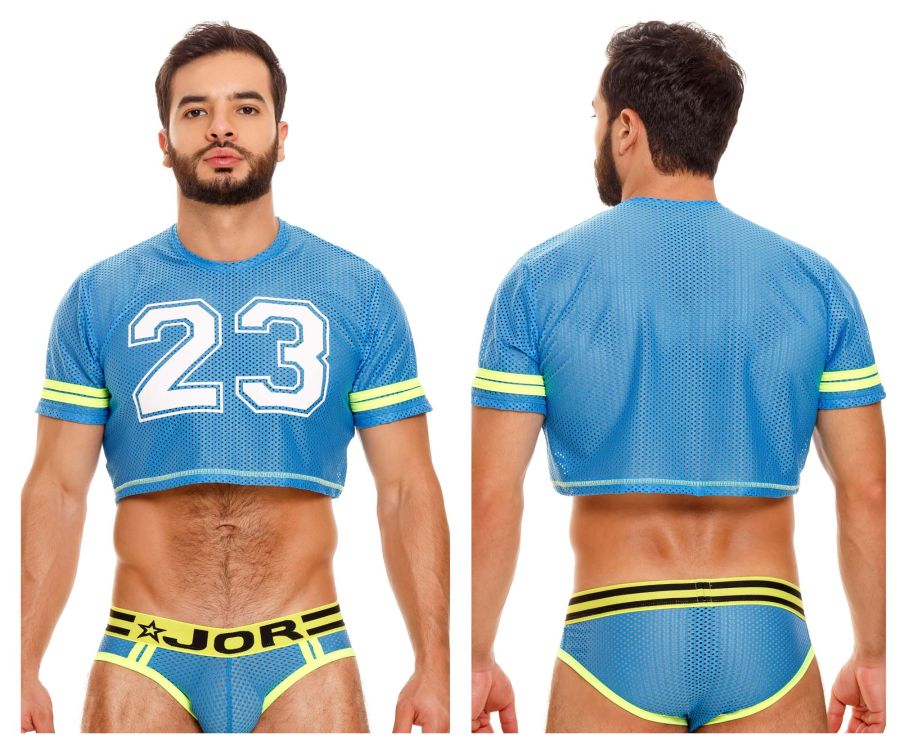 JOR 1739 Speed Crop Top Turquoise