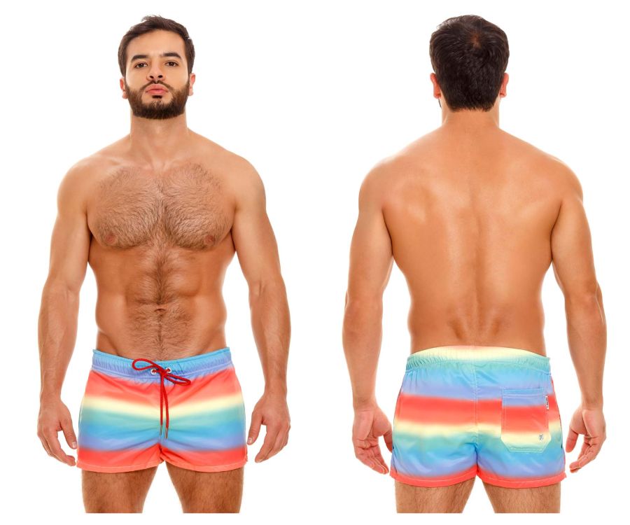 JOR 1801 Party Swim Trunks Printed