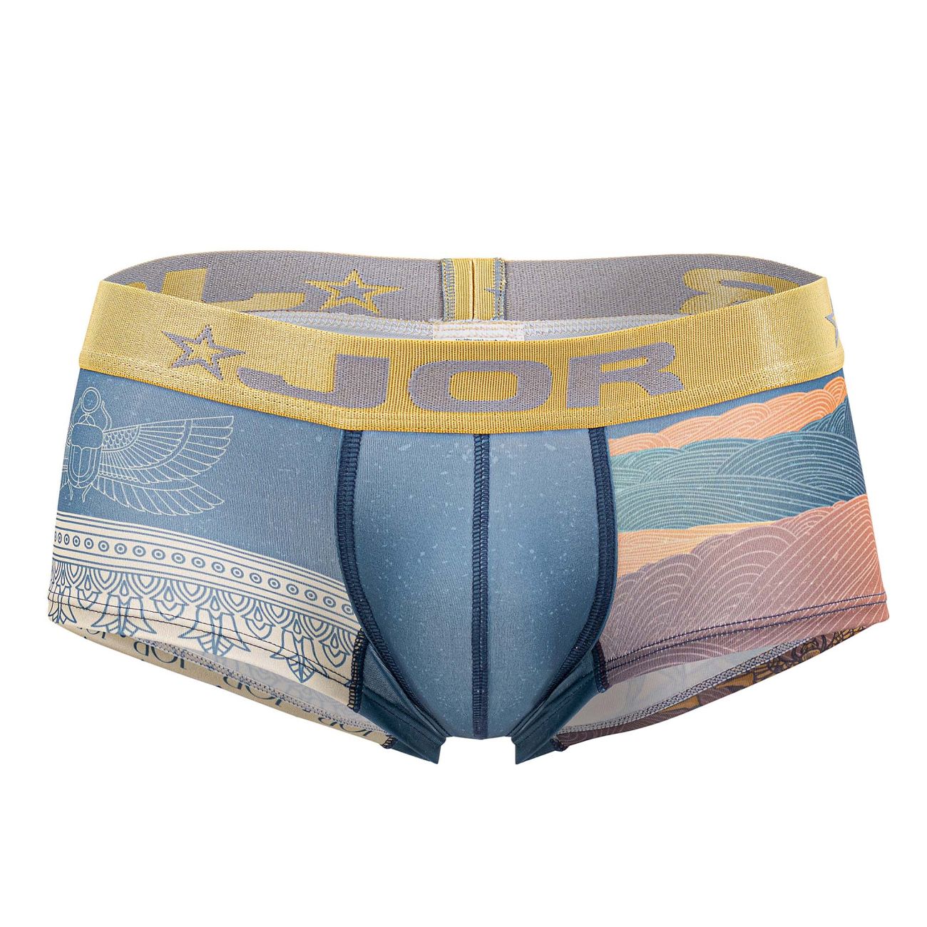 JOR 1880 Luxor Trunks Printed Blue