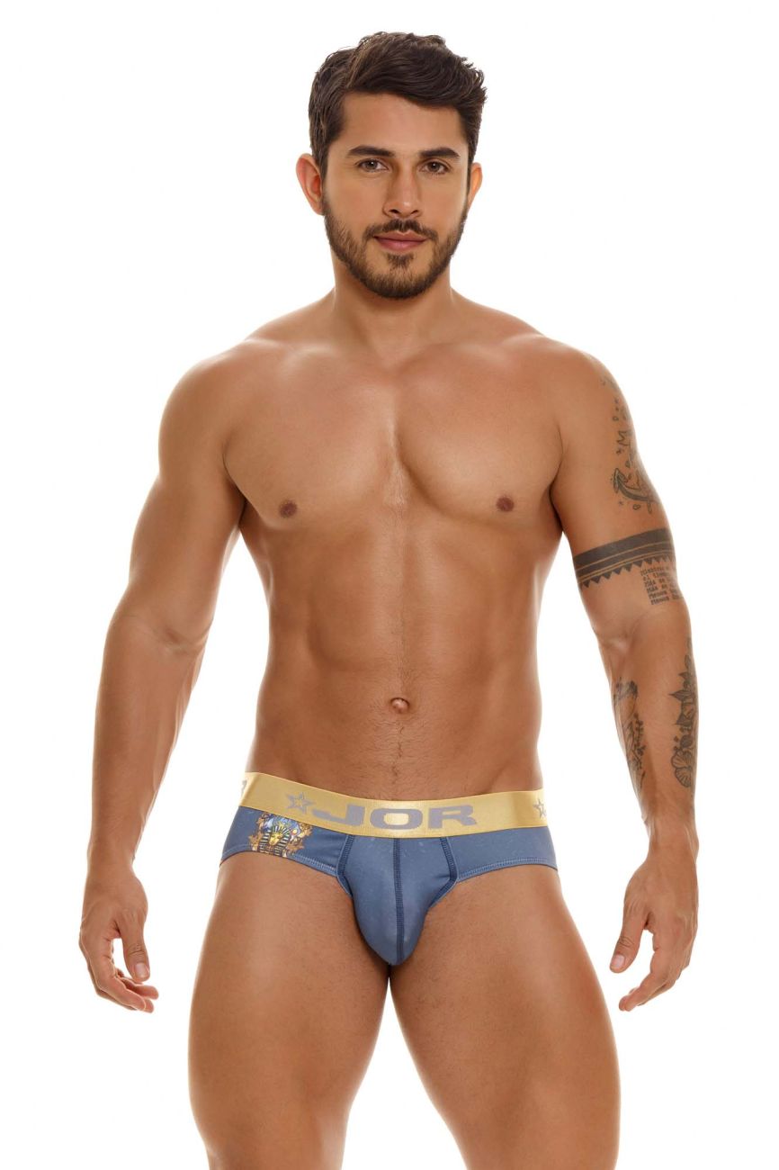 JOR 1881 Luxor Briefs Printed Blue